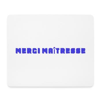 MERCI. THANKS. THANK YOU. ANNIVERSAIRE. NAISSANCE. - Tapis de souris (format paysage) - blanc - Devant