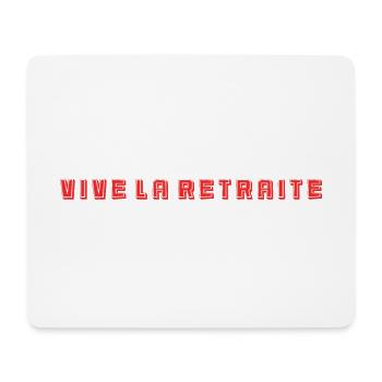 RUHESTAND. ALLES GUTE FÜR DEN RUHESTAND. ALLES GUTE FÜR DEN RUHESTAND - Mousepad (Querformat) - Weiß - Vorne