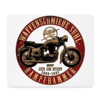 AWO 425 Sport - Mousepad (Querformat) - Weiß - Vorne