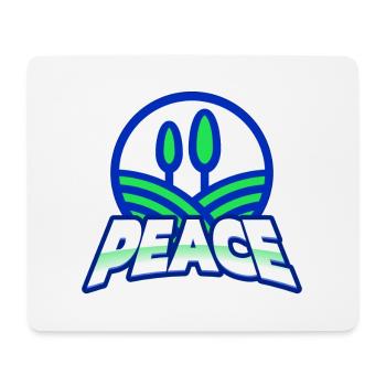 Frieden 1 - Mousepad (Querformat) - Weiß - Vorne