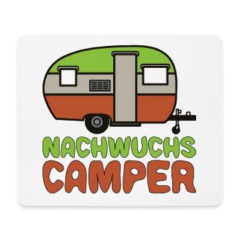 Baby Camping - Nachwuchs Camper - Mousepad (Querformat) - Weiß - Vorne