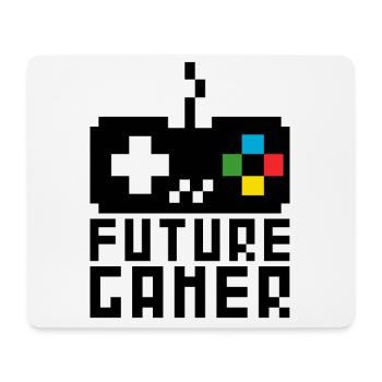 Future Gamer Nachwuchs Gaming Baby Jungen Kinder - Mousepad (Querformat) - Weiß - Vorne