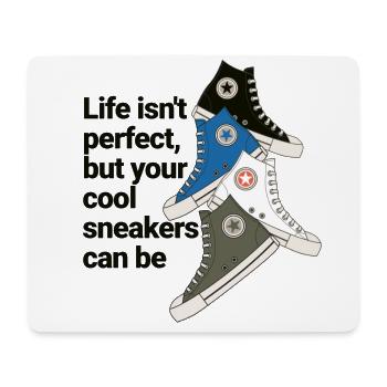 Sneakerlove - Mousepad (Querformat) - Weiß - Vorne