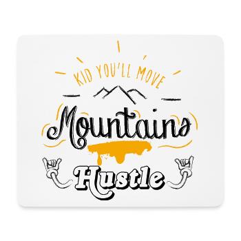 Hustle - Mousepad (Querformat) - Weiß - Vorne