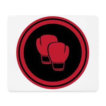 Boxhandschuhe - Mousepad (Querformat) - Weiß - Vorne
