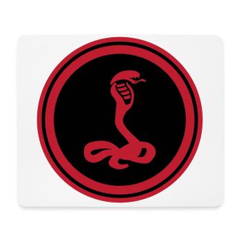Cobra serpent - Tapis de souris (format paysage) - blanc - Devant