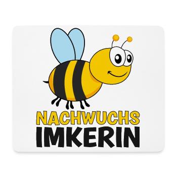Nachwuchs Imkerin Biene Kinder Baby Mädchen - Mousepad (Querformat) - Weiß - Vorne