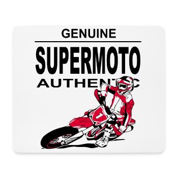 Supermoto - Mouse Pad (horizontal) - white - Front