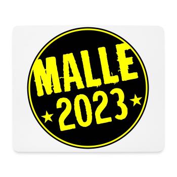 Malle 2023 - Tapis de souris (format paysage) - blanc - Devant