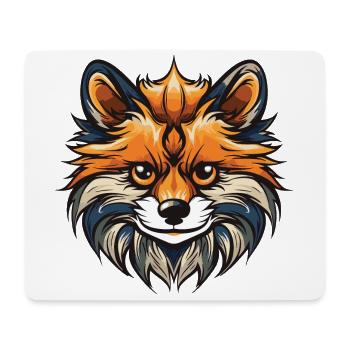 Pomeranian Hund Portrait - Mousepad (Querformat) - Weiß - Vorne