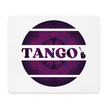 Tango tanzen - Mousepad (Querformat) - Weiß - Vorne