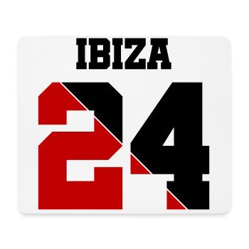 Ibiza 24 - Mouse Pad (horizontal) - white - Front