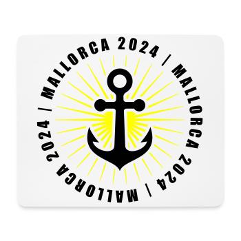 Mallorca 2024 holiday - Mouse Pad (horizontal) - white - Front