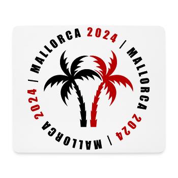 Jours fériés à Majorque 2024 - Tapis de souris (format paysage) - blanc - Devant