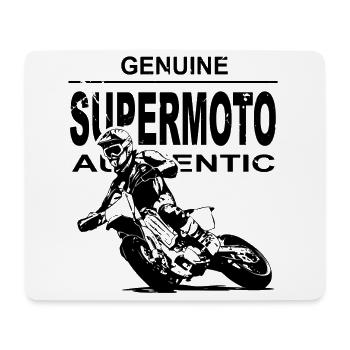Supermoto - Supermotard - Mouse Pad (horizontal) - white - Front