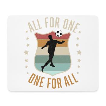 Football Team - Mouse Pad (horizontal) - white - Front