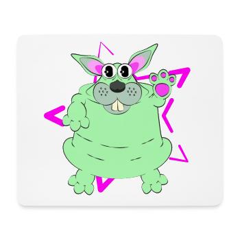 NEVER SEEN - Mouse Pad (horizontal) - white - Front