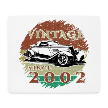 22ème Anniversaire Un Classique - Millésime depuis 2002 - Tapis de souris (format paysage) - blanc - Devant