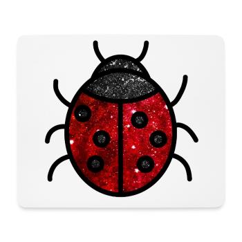 Cosmic Ladybug - Mouse Pad (horizontal) - white - Front