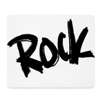 rock - Mouse Pad (horizontal) - white - Front