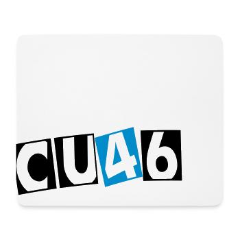 CU46 - Mouse Pad (horizontal) - white - Front