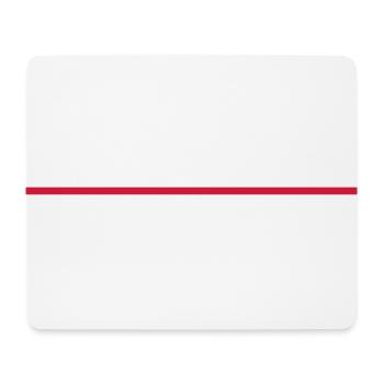 stroke_f1 - Mousepad (Querformat) - Weiß - Vorne