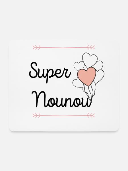 Tolle Nanny. - Mousepad (Querformat) - Weiß
