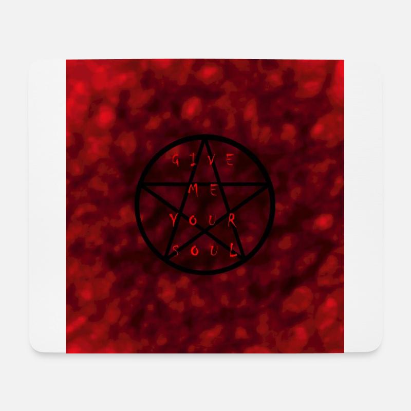 Donne-moi une âme - Tapis de souris (format paysage) - blanc