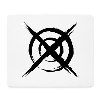 Target Black - Mouse Pad (horizontal) - white - Front