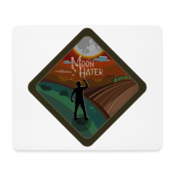 Moon Hater 2 - Mousepad (Querformat) - Weiß - Vorne