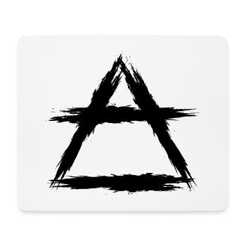 Air element icon - Mouse Pad (horizontal) - white - Front