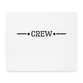 Crew Linie Stern Symbol Ornament Dekoration - Mousepad (Querformat) - Weiß - Vorne