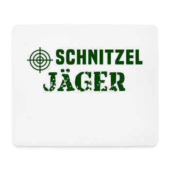 Schnitzel Spruch Sprüche - Mousepad (Querformat) - Weiß - Vorne