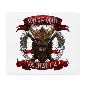 Sohn des Odin - Walhalla - Wikinger Krieger - Mousepad (Querformat) - Weiß - Vorne