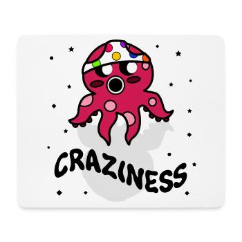 OKTOPUS VERRÜCKT ALBERN LUSTIG EINZIGARTIG IDEE - Mousepad (Querformat) - Weiß - Vorne