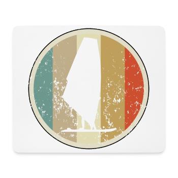 Windsurfen Windsurfer - Mousepad (Querformat) - Weiß - Vorne