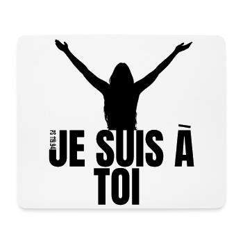 I'm Yours - Ps/119:94 (Schwarze Frau/Model) - Mousepad (Querformat) - Weiß - Vorne