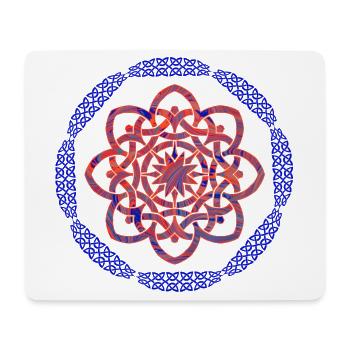 Nœud celtique 19 E 263 - Tapis de souris (format paysage) - blanc - Devant
