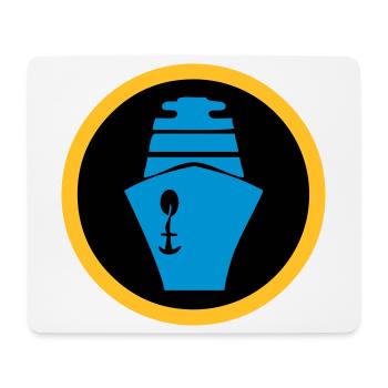Schiff | Kreuzfahrt | Fähre - Mousepad (Querformat) - Weiß - Vorne