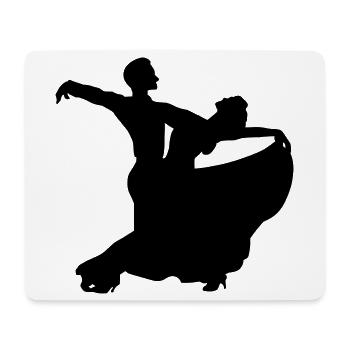 Ballroom Dancing - Mouse Pad (horizontal) - white - Front