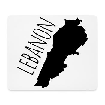 Lebanon - Mouse Pad (horizontal) - white - Front