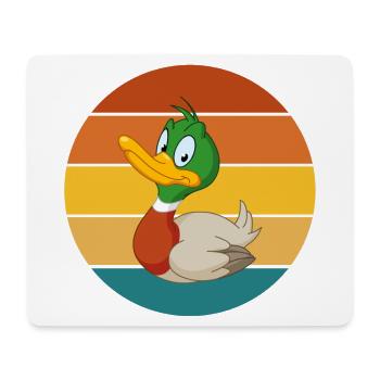 hunting, duck hunting, hunting, hunter - Mouse Pad (horizontal) - white - Front
