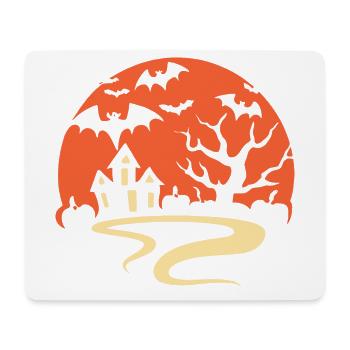 Spooky Halloween Night - Mouse Pad (horizontal) - white - Front
