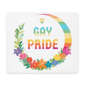 LGBTQIA+ Schwule und Lesben - Mousepad (Querformat) - Weiß - Vorne
