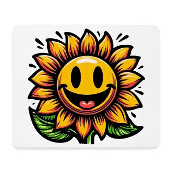 Sunflower - Mouse Pad (horizontal) - white - Front