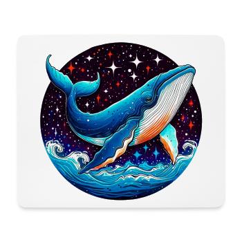 Wal - Mousepad (Querformat) - Weiß - Vorne