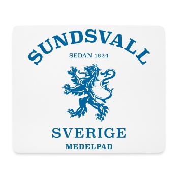 SUNDSVALL, Sverige, Suède - Tapis de souris (format paysage) - blanc - Devant