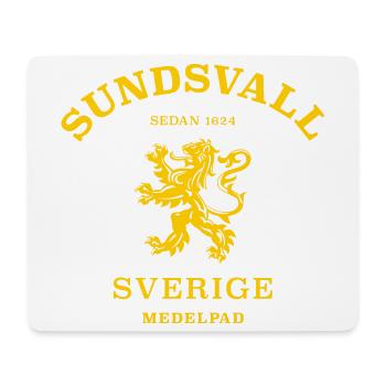 SUNDSVALL, Sverige, Suède - Tapis de souris (format paysage) - blanc - Devant