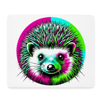 Hedgehog - Mouse Pad (horizontal) - white - Front