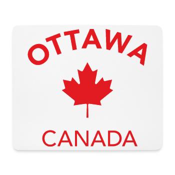 OTTAWA CANADA - Mousepad (Querformat) - Weiß - Vorne